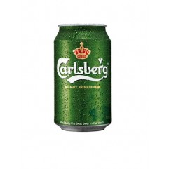 Carlsberg beer can 330 ml